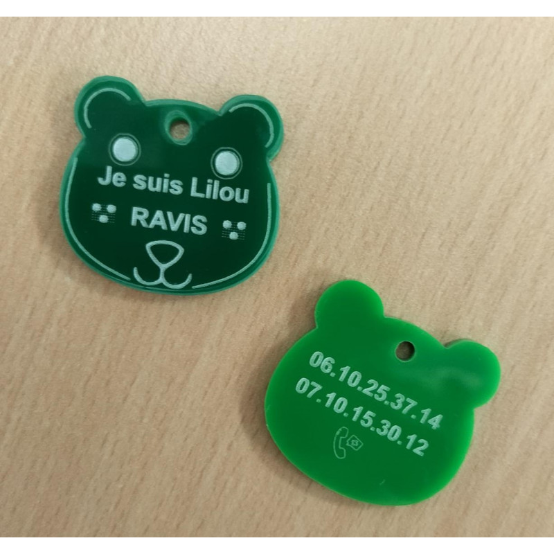 TAG securite enfant recto verso